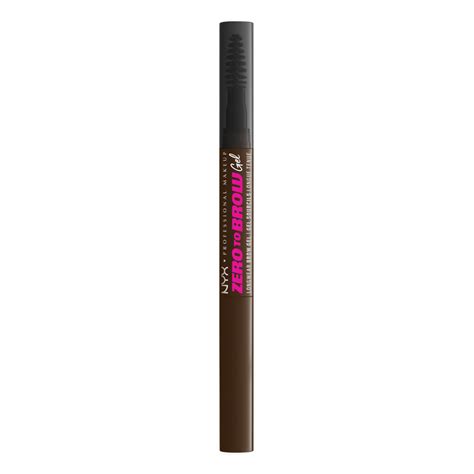 Nyx Professional Makeup Zero To Brow Longwear Brow Gel Espresso