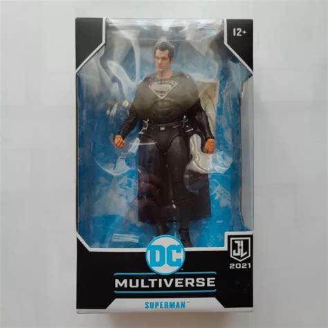 Mcfarlane Toys Dc Multiverse Justice League Superman Black Suit