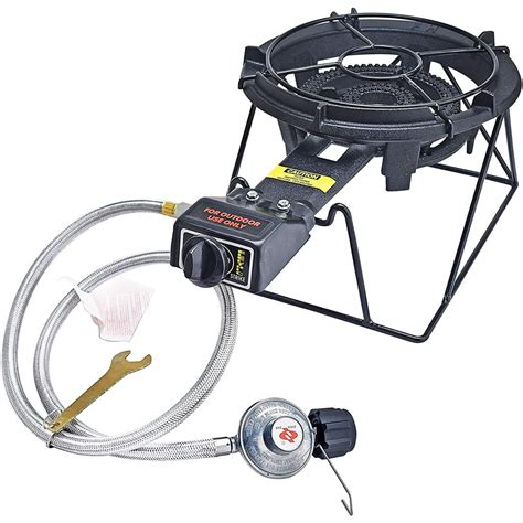 Arc Usa 339r Portable Propane Burner Stove Cast Iron Single Burner With