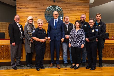 City Of Olympia On Twitter We Thank Governor Jay Inslee For Visiting