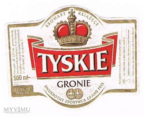 Tyskie Gronie W PIWO MANIA Etykiety Piwne W MyViMu