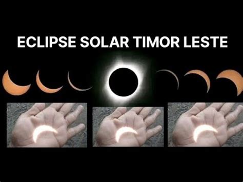 Eclipse solár Timor Leste ll 20 April 2023 YouTube