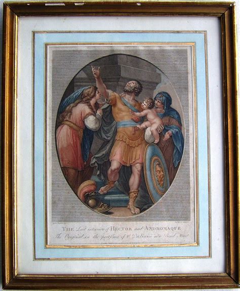 "The Iliad". Prints after paintings by Angelica Kauffmann (1741-1807 ...