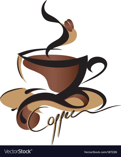 Coffee logo Royalty Free Vector Image - VectorStock