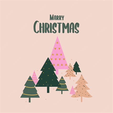 Premium Vector Premium Vector Merry Christmas Card Design Art