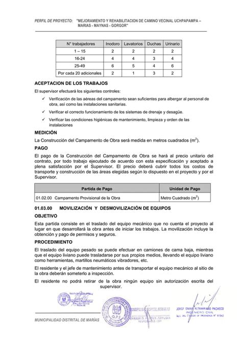 06 Especificaciones Tecnicas Carretera PDF