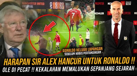 KECEWA HARAPAN SIR ALEX HANCUR Ngamuk Aksi Viral Ronaldo Keluar