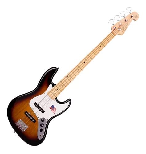 Contra Baixo Sx Vintage Jazz Bass Sjb Alder Sunburst Corda