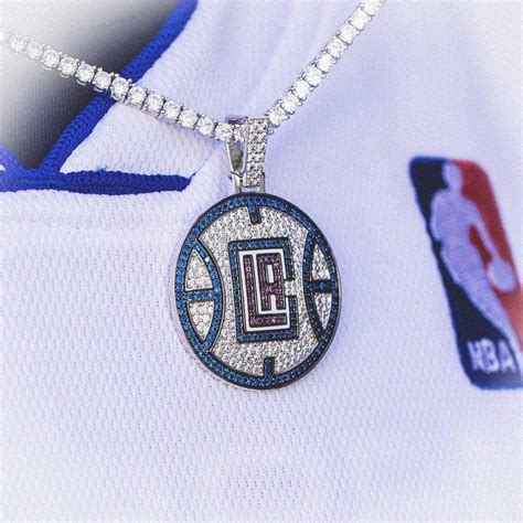 La Clippers Official Nba Logo Pendant The Gld Shop