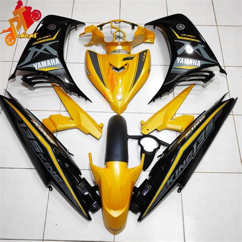 Yamaha Lc 135 Cover Set Yellow Black Mx King Yellow V2 V3 V4 V5 No 31