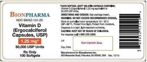 Ergocalciferol Fda Prescribing Information Side Effects And Uses