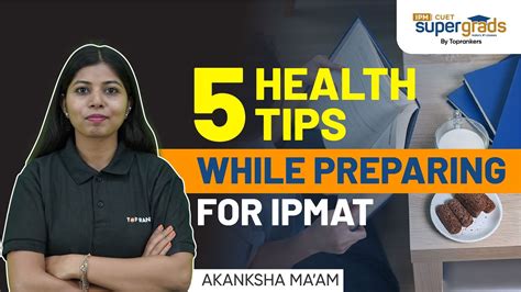 Health Tips For Your Ipmat Preparation Ipmat Exam Preparation