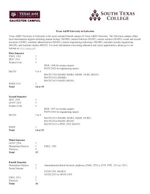 Fillable Online Academicaffairs Southtexascollege Texas A M University