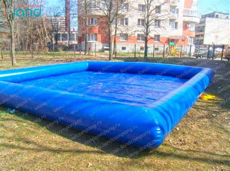 Надувные бассейны квадратной формы для использования с водными ...