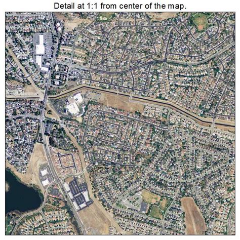 Aerial Photography Map of Antioch, CA California