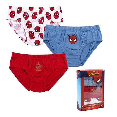 Slip niño algodón avengers pack x3 Licencias Varias