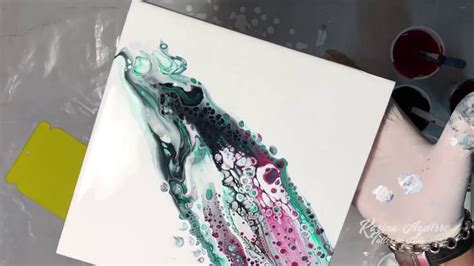 Tutorial Acrilicos Fluidos Acrylic Pouring En Espa Ol Medusa