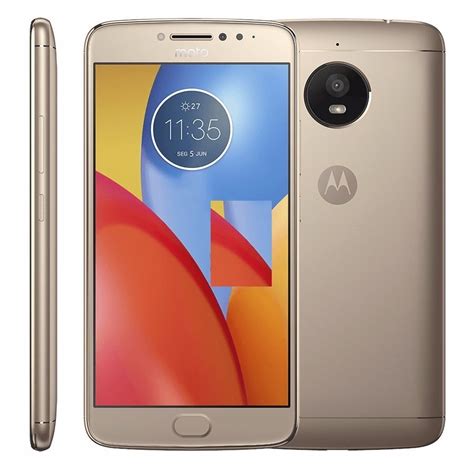 Celular Libre Motorola Moto E Plus Gb Gold Lector Huella