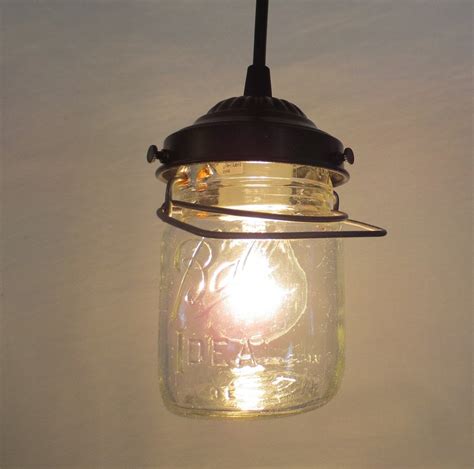 Vintage PINT Canning Jar PENDANT Light By LampGoods On Etsy