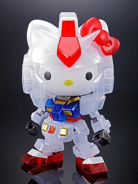 Hello Kitty As Gundam Rx 78 2 Now Comes In Clear Version