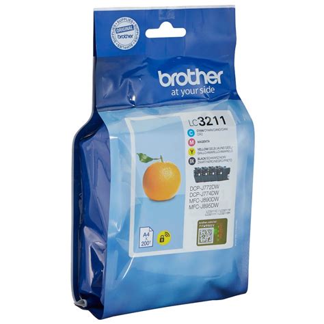 Brother LC 3211VALDR Tinten Multipack CMYK 4er Set