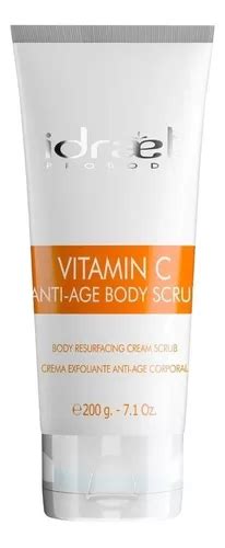 Vitamina C Antiage Body Scrub Crema Exfoliante Idraet G