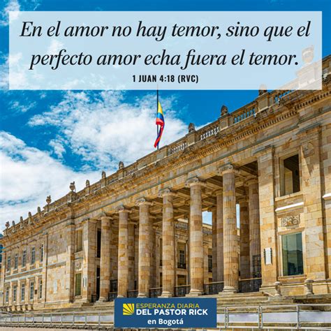 El Amor Echa Fuera El Temor Pastor Ricks Daily Hope