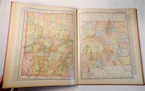 Rand Mcnally And Co S New Ideal State And County Survey And Atlas Connecticut Edition By Rand