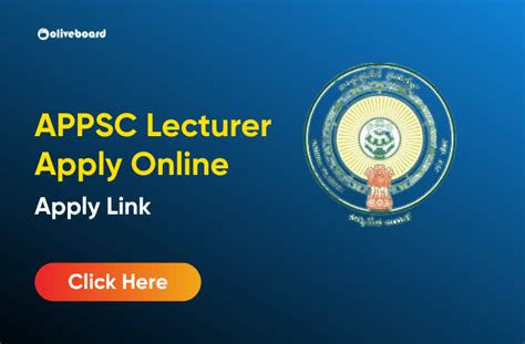 Appsc Lecturer Apply Online For Post Apply Link Active