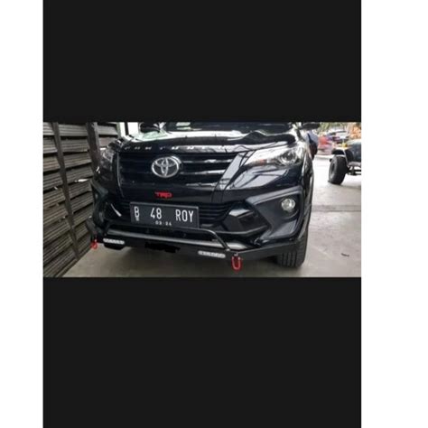 Jual Tanduk Besi Arb Pelindung Bumper Depan Mobil Fortuner Vrz