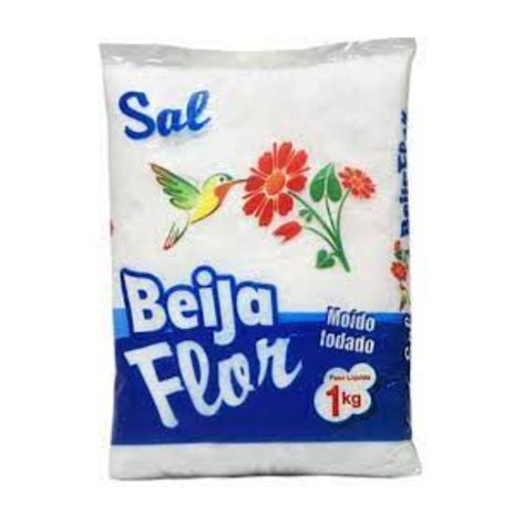 Sal Moído BEIJA FLOR 1Kg Fabiana Supermercado