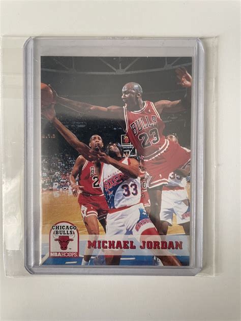 Nba Hoops Michael Jordan Basketball Card Chicago Bulls Skybox