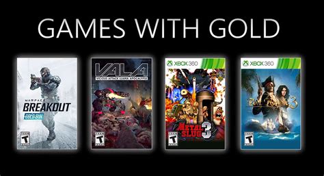 Estos Son Los Games With Gold Para Marzo De Xbox