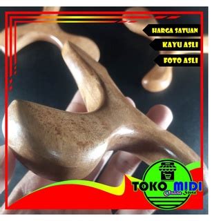 Jual Kerok Kayu Alat Pijat Segitiga Terapi Refleksi Tradisional