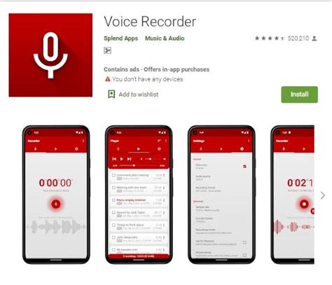 Migliori App Per Registratore Vocali Per Telefono Android