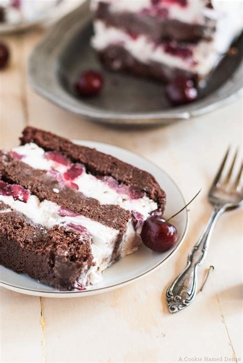 Black Forest Ice Cream Cake A Cookie Named Desire