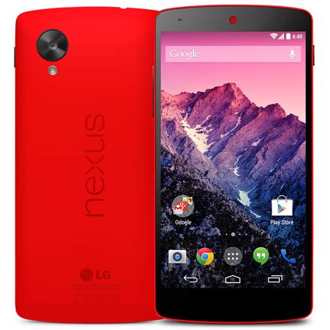 Google Nexus 5 In Bright Red Goes Official Available In India Now