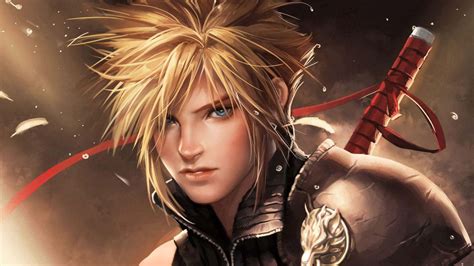 Cloud Final Fantasy Wallpaper Sword