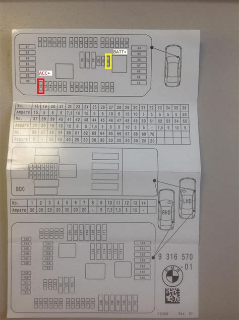 Bmw X Fuse Box Diagram Bmw Fuse Box Diagram E Wiring