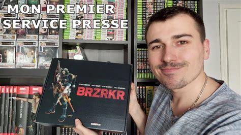 Mes Achats Comics Mon Premier Service Presse Pour BRZRKR Unboxing