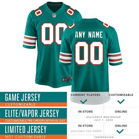 Jerseys | Miami Dolphins - dolphins.com