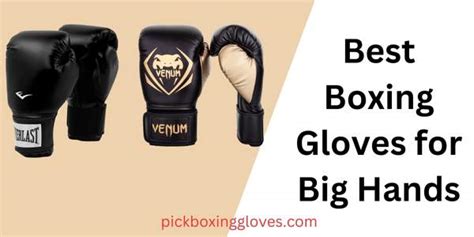 Top 10 Best Boxing Gloves For Big Hands In 2024