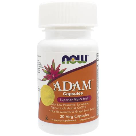 Мультикомплекс для чоловіків NOW (Нау) ADAM Men's Multi (Адам Менс ...