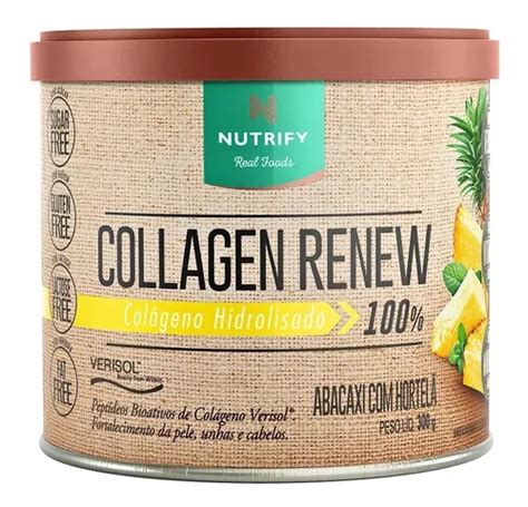 Collagen Renew Hidrolisado Nutrify G Col Geno Verisol Frete Gr Tis