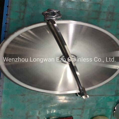 Stainless Steel Sanitary Round Outward Non Pressure Tank Hatch Manhole