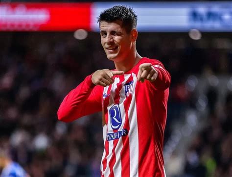 Alvaro Morata Resmi Tinggalkan Atletico Madrid Gabung AC Milan Olahraga