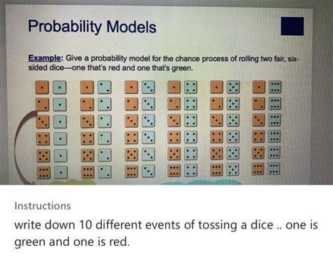 Solved Probability Models Example Give A Probability Model