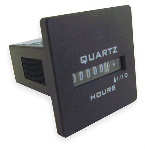 Trumeter Hour Meter Electromechanical Hourstenths Display Units