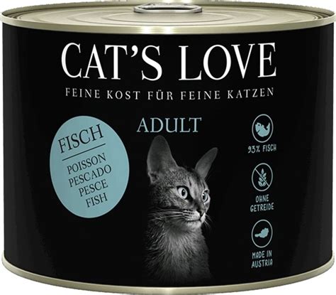 Cat s Love Mokra hrana za mačke Adult Fish Pure 200 g EquusVitalis