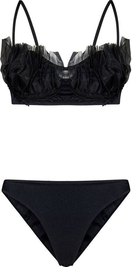 Clara Aestas Angel Pliss Bikini Shopstyle Two Piece Swimsuits